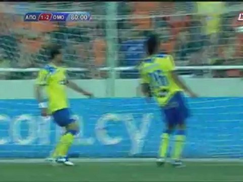 ΑΠΟΕΛ-Ομόνοια 1-2: Γκολ και φάσεις (5η αγ. play off)
