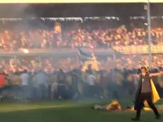 Πανηγυρισμοί ΑΕΛ στο "Τσίρειο" (1)