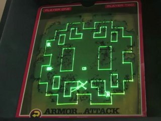 Classic Game Room HD - ARMOR ATTACK for Vectrex review