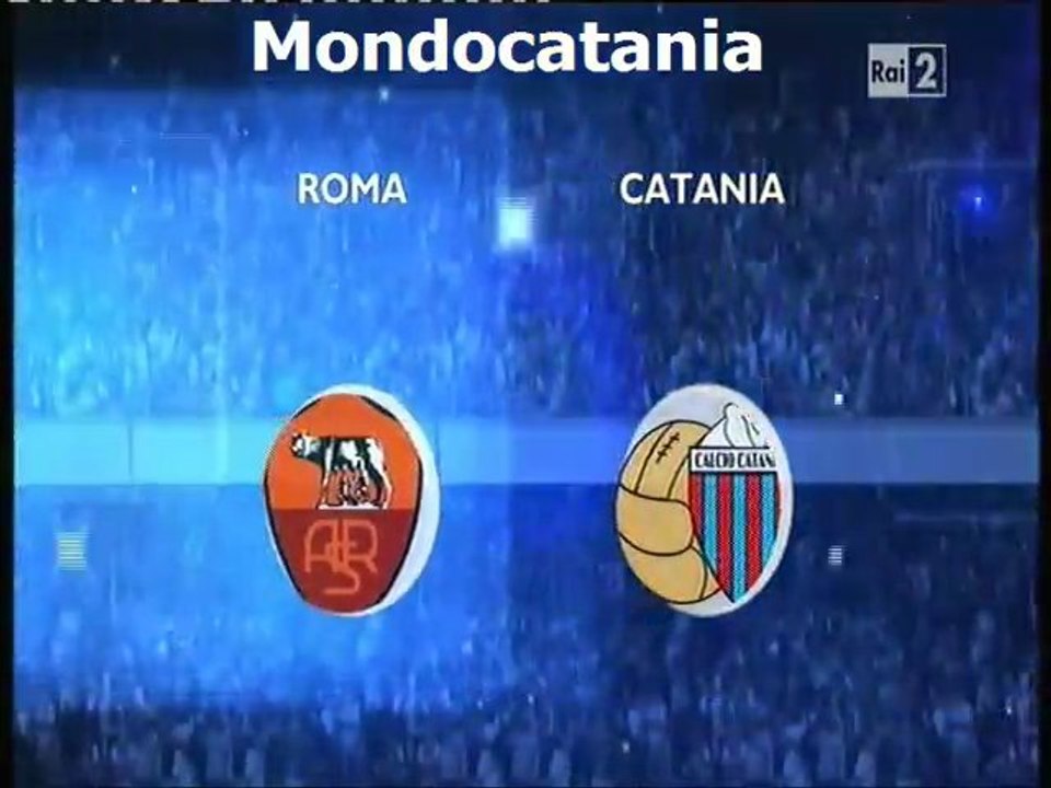 Hilights Roma-Catania 2-2 ***5 maggio 2012***