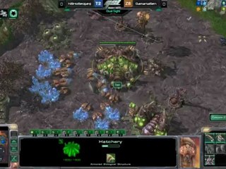 GSL Code S RO32 Gamania_Sen[Z] VS NSHoSeo_jjakji[T] Set1