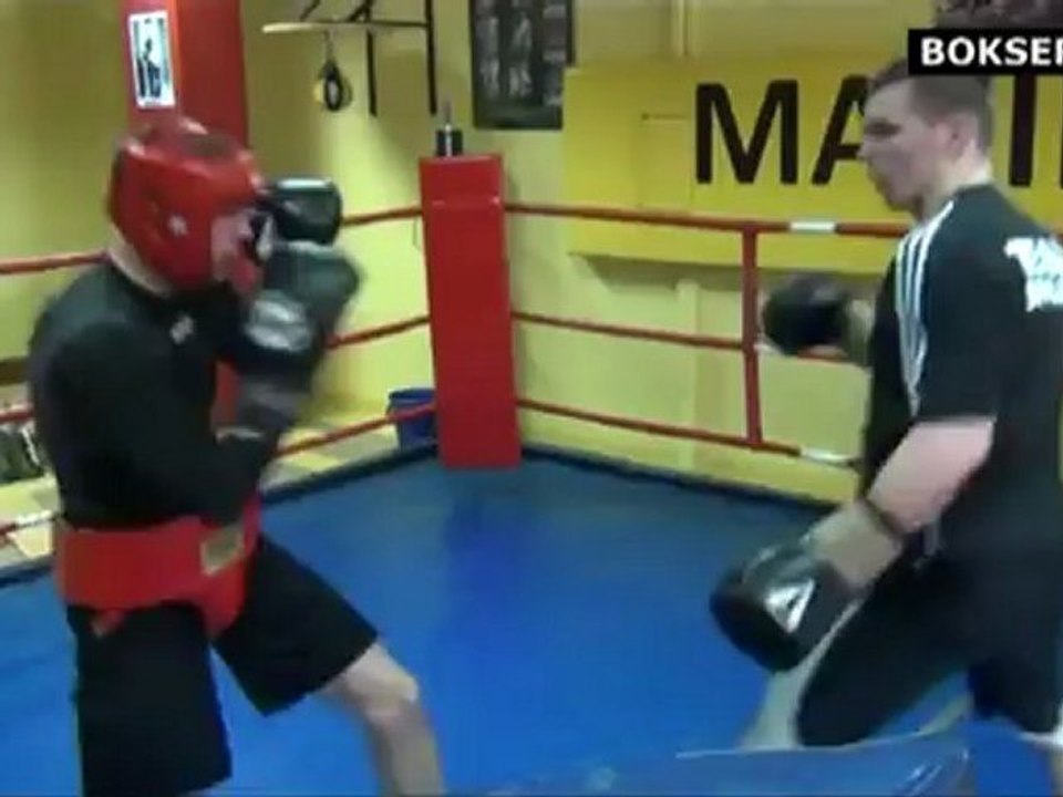 Mateusz Masternak przed 3. walką dla Sauerland Event: Sparing w klubie Maximus (Wrocław)