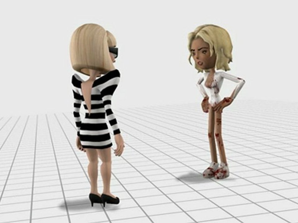 Britney Spears And Lady Gaga Fight Interview!