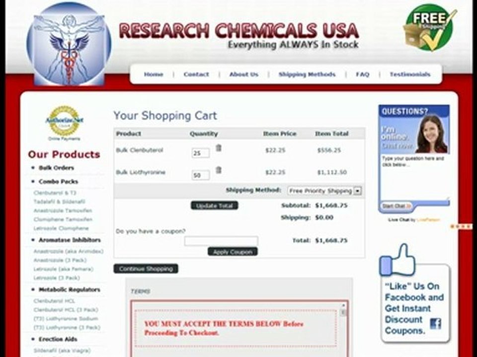 Bulk Research Chemicals | Pricing For Bulk Research Chemicals
