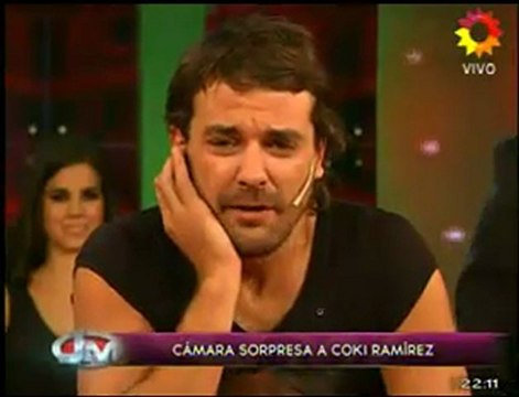 Pedro en Sábado Show Cámara Sorpresa a Coki - 05 de Mayo