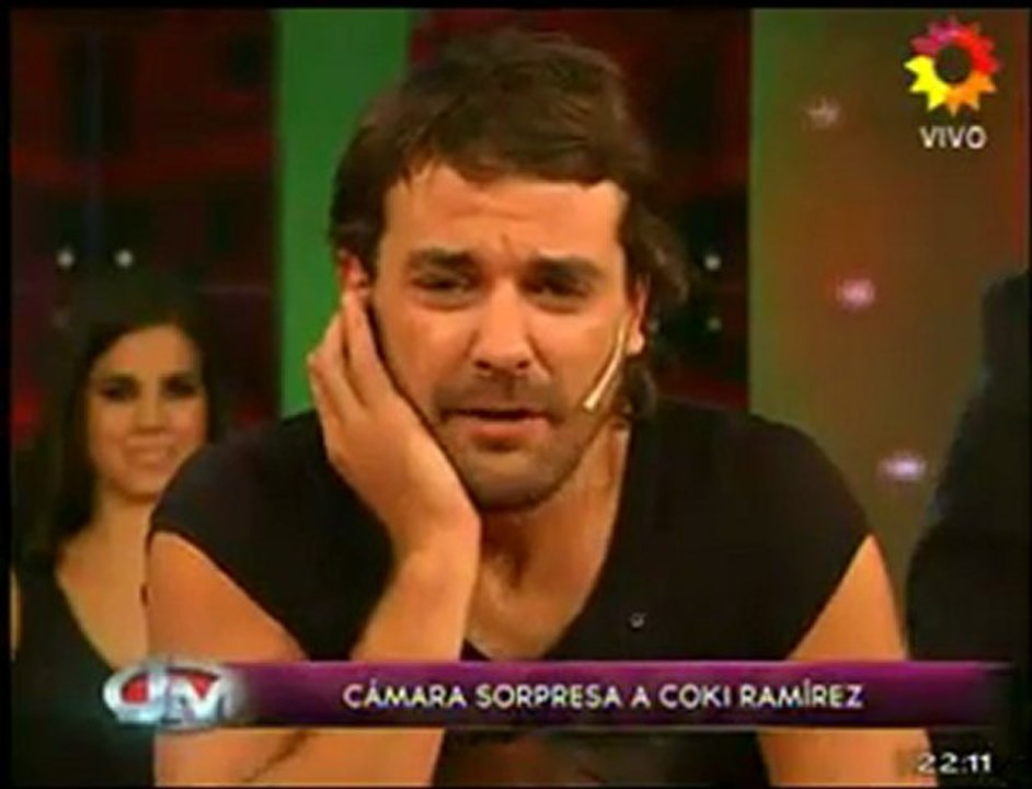 Pedro en Sábado Show Cámara Sorpresa a Coki - 05 de Mayo
