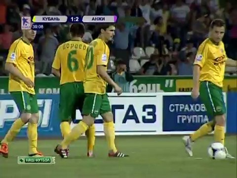 РФПЛ 2011/12. 42 тур. Кубань - Анжи 2-2 (1-2 Цораев)