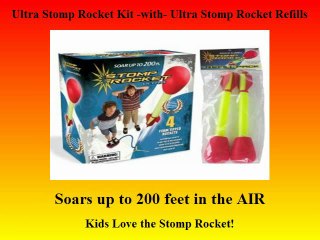 Ultra Stomp Rocket Kit -with- Ultra Stomp Rocket Refills