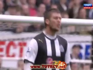 Ньюкасл - Сток Сити (3-0) 21.04.2012
