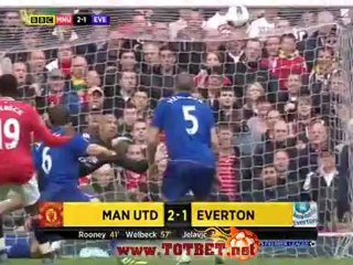 Манчестер Юнайтед - Эвертон (4-4) 22.04.2012