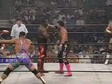 WCW Nitro 1996 - Sting and Luger vs Harlem Heat vs The Steiners