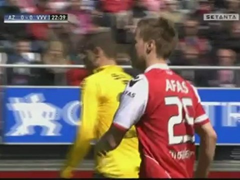 football-in.ucoz.ru Чемпионат Голландии 2011-12 / 31-й тур / АЗ - Венло 1 тайм