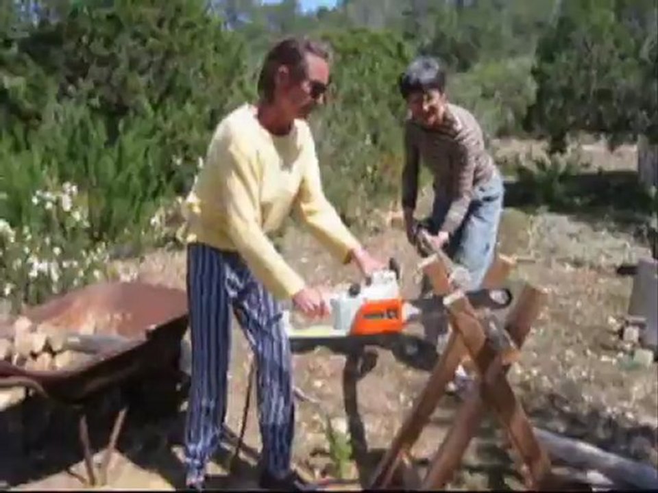 Sciage du bois Ibiza 2005