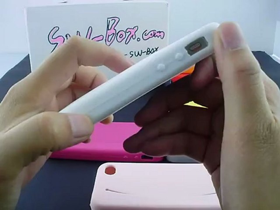 Feed Me Credit Card/Earphone/Cash Soft Case for iPhone 4S