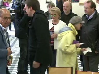 Eva Joly vote pour le second tour de la présidentielle