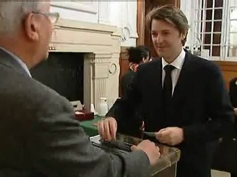 François Baroin (UMP) a voté à Troyes