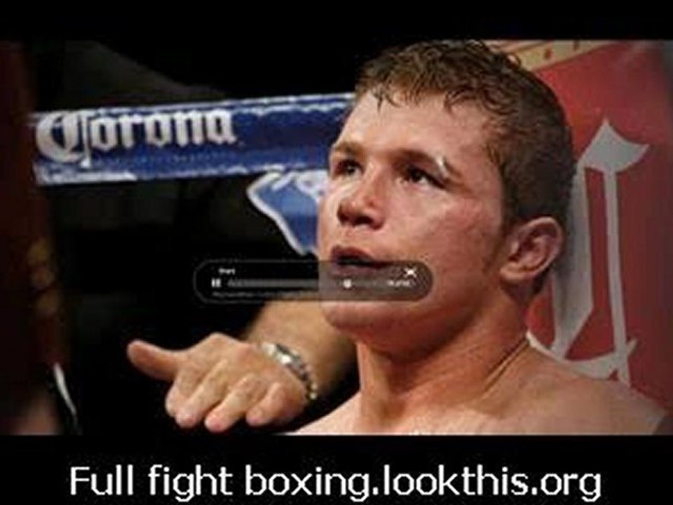 Alvarez after Mosley fight
