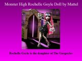 Mattel Monster High Rochelle Goyle Doll with pet Gargoyle Griffin named Roux