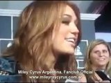 Miley Cyrus - 52nd Annual Grammy Awards Interview 2010