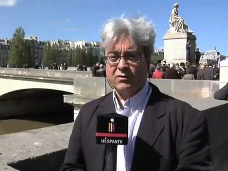 Ceremonia antirracismo en Francia(010512)