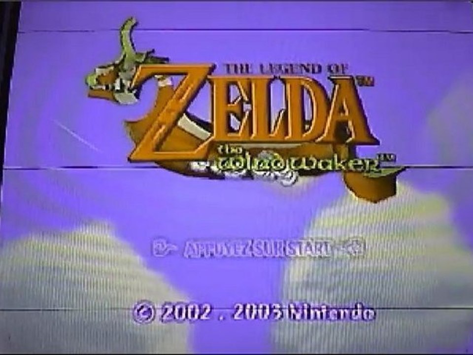 The Legend of Zelda Wind Waker - GameCube - Vidéo Test  1/2