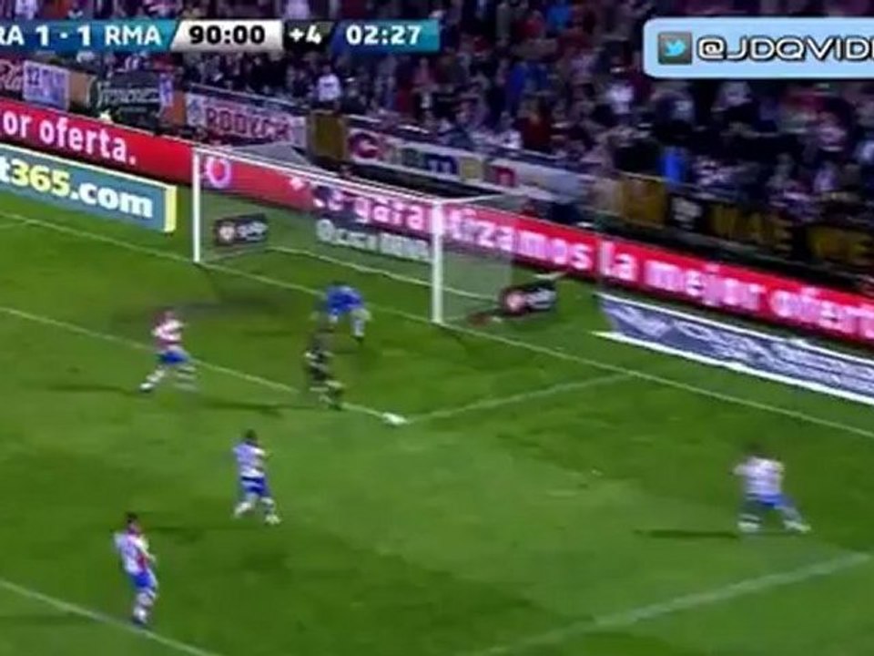 الدوري الإسباني 2011-2012 غرناطة1-2ريال مدريد
