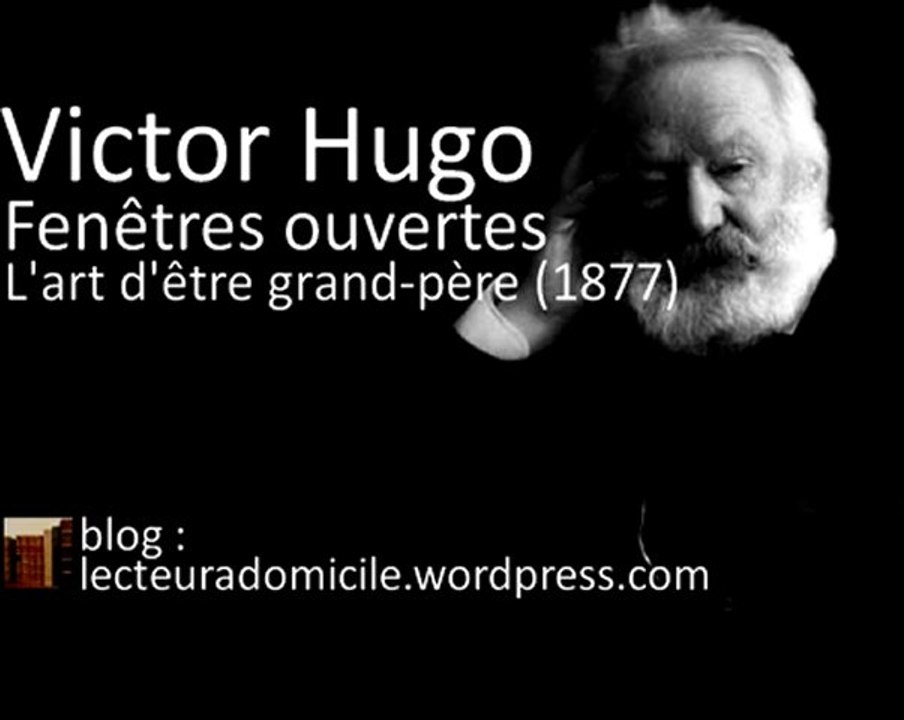 Victor Hugo - Fenêtres ouvertes, poème lu par Lucille (11 ans)