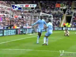 2012.05.06 맨시티 vs 뉴케스 주요장면