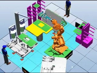 ABB Robot  - ROBOTMER -IRB 6600 Assembly Montaj Robot