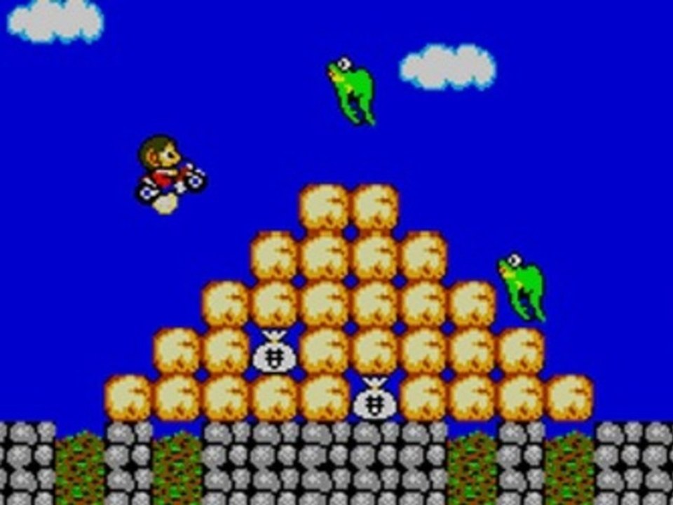 Zulp critique Alex Kidd in Miracle world
