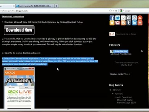 Minecraft Redeem Codes Leaked - Xbox 360