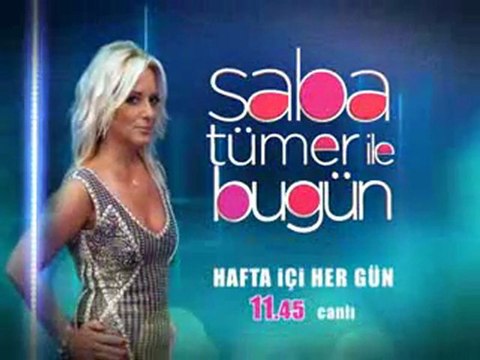 Saba Tümer'le Bugün Hafta içi her gün canlı yayında 11.45'te Show TV'de