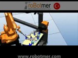 ABB IRB 2400 ROBOT POSITIONER ARC WELDING - GAZ ALTI KAYNAK ROBOT