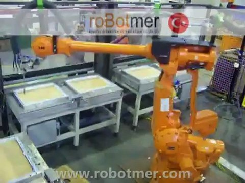 ABB IRB 4400 ROBOT DISPENSE GLUING - MASTIKLEME ROBOT