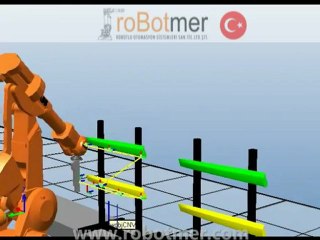 ABB IRB 4400 ROBOT FLAMING - ALEVLEME ROBOT