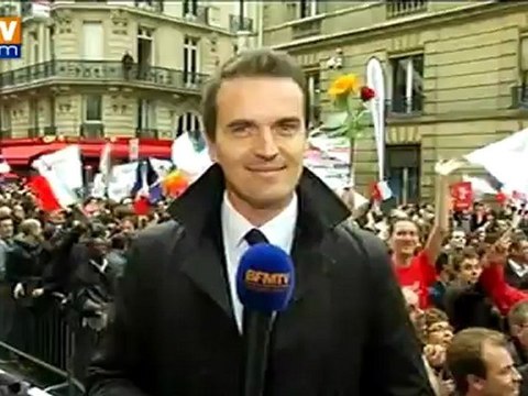 18h30 : ambiance rue de Solférino au siège du PS