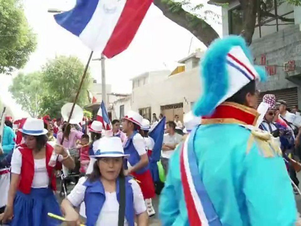Les 150 ans de Puebla fêtés avec humour à Mexico