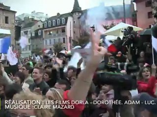 Ambiance à Tulle à l'annonce des résultats