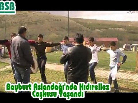 Bayburt Aslandağı'nda Hıdrellez Coşkusu Yaşandı