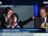 Réaction de Frédéric Lefebvre suite à l'annonce de l'élection de François Hollande