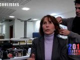 soirée électorale 2ème tour - Chantal BRUNEL, députée UMP