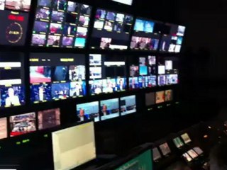 En direct de la régie de France Télévisions