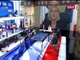 Réaction de Marine Le Pen à l'élection de François Hollande