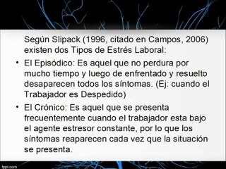 Salud Mental - El Estrés en nuestro Trabajo