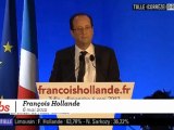Le discours de Hollande à Tulle après sa victoire