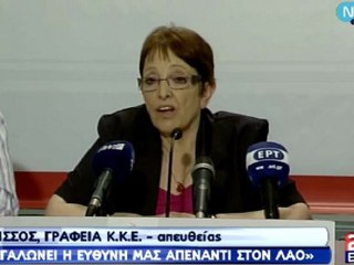 Εκλογές 2012 | Παπαρήγα