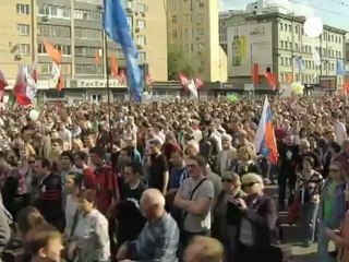 Russian opposition marches against Putin