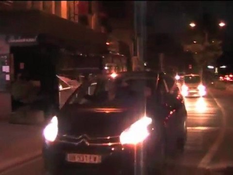 Avranches (50) fête la victoire de François Hollande