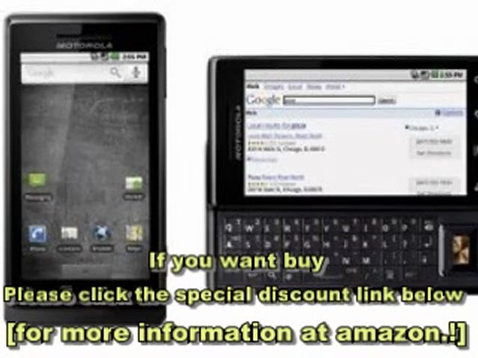 Best Verizon Motorola Droid A855 Android Cell Phone (no contract)