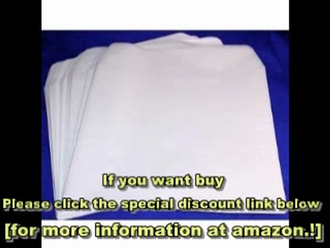 Buy Flat Glassine Bags - Sleeves Food, Film Negatives (pack of 100)